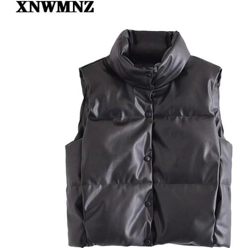 XNWMNZ Women's Leather Vests