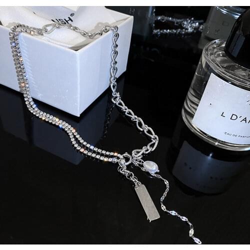 Hot Sale Necklace For Women Letter Good Luck Pendant Gothic Vintage Multilayer Clavicle Chain Hip-Hop Design Chokers Jewelry New