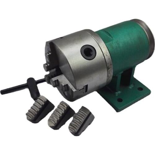 80/100 Lathe Spindle Assembly with Flange Connection Plate Transition Plate 80/100 Spindle Three-jaw Four-jaw Chuck