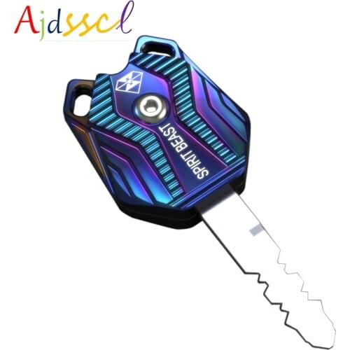 Spirit Beast L6 L29 Motorcycle Key Cover Personality Modified Motorcycle Key Decorative for Suzuki-EN125/150 GN125 GR150 GSX125