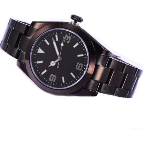 DEBERT Mens Stainless Steel Watch