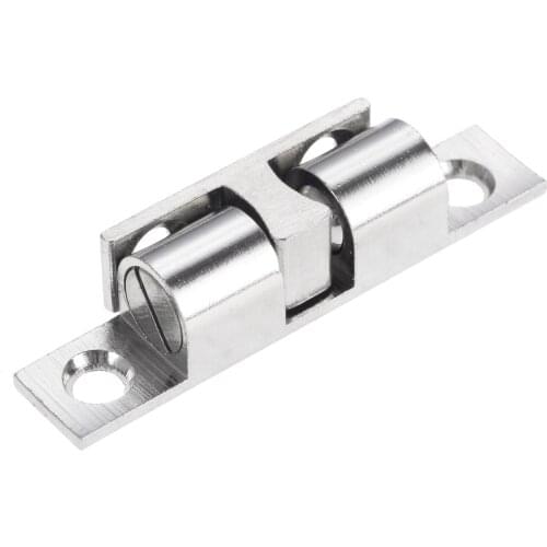 Dophee 1 set 70mm Catch Latch Hardware Fitting Closet Cabinet Furniture Door with Screws