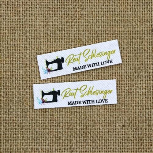 80 piece Custom Ironing Labels, Logo or Text, Personalized Brand , Clothing Labels, handmade, Iron on label(YT174)