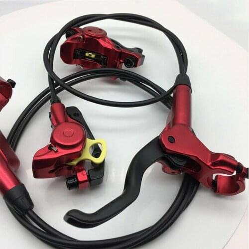 ZOOM MTB 750mm 1350mm Hydraulic Brake Kit Mountain Bike Oil Pressure Disc Brake Set Front and Rear Bicycle Accessories