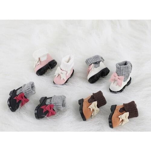 Blythes doll high boots leather shoes available for Blythes doll AZONE Licca doll accessories 4 colors