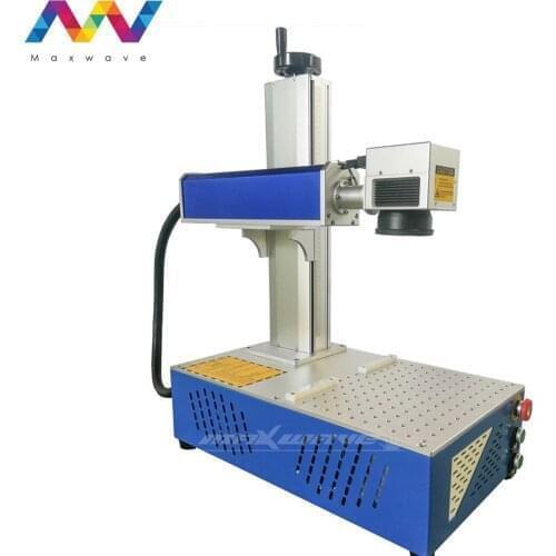 2021 Hot Sell Fiber Laser Marking Machine JPT Laser Source Metal Stainless Steel 20W 30W 50W Engraver Machine