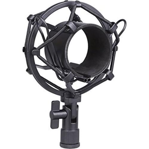 Miniphone Shock Mount 50MM For 48MM-54MM Diameter Condenser Mic Black
