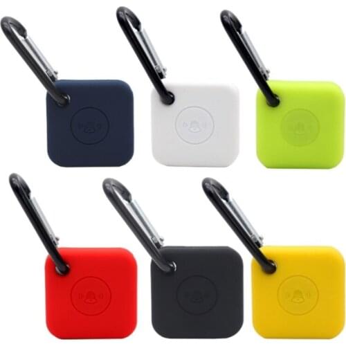 Soft Silicone Smart Tracker Protective Case Compatible with Tile Mate Pro Anti-scratch Bluetooth Tracker Cover Shell