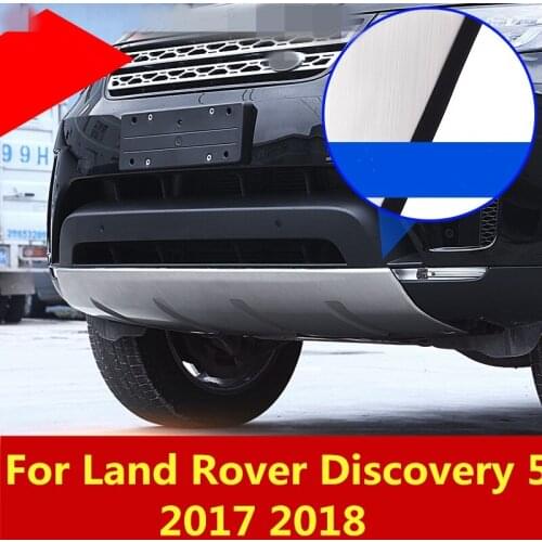 Stainless steel Exterior Rear Trunk Bumper Scuff Plate Door Sill Surrounding shield For Land Rover Discovery 5 2017 2018