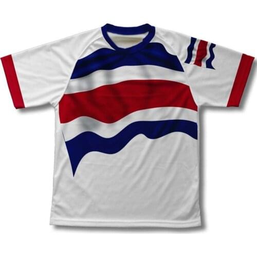 New Costa Rica Men Cycling T-Shirt bike Shirt Ropa Ciclismo MTB Bike Clothing Sports Bicycle Cycling Clothing