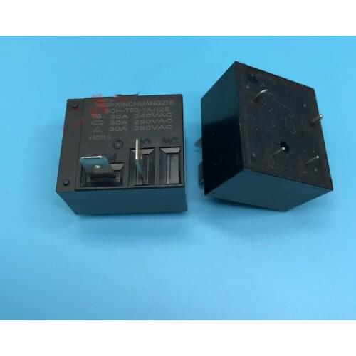 Original SCH-T93-1A-12S 4pin 30A 240VAC 12VDC relays