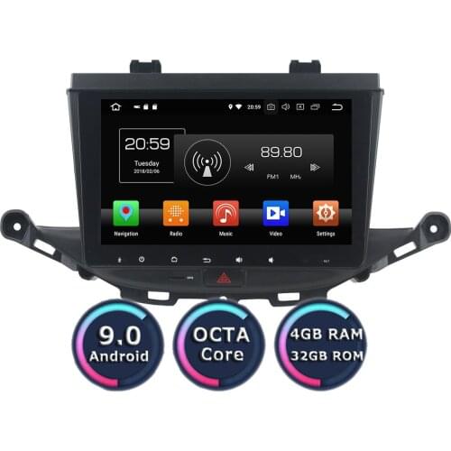 Roadlover Android 9.0 Car Multimedia Player Radio For Opel Astra K 2016-2017 Stereo GPS Navigation Automagnitol 2 Din HD Screen