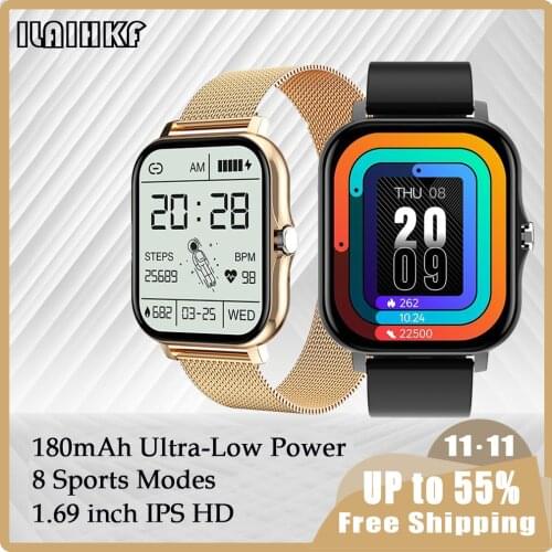 Original GT20 GPS Smart Watch Men Full Touch Smartwatch Ture Heart Rate Fitness Tracker Wrist Band PK HW22 For Android IOS