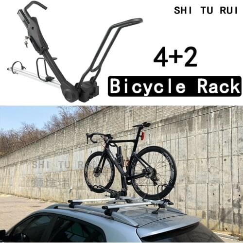 Bicycle Rack Roof-Top Suction Bike Car Rack Carrier Quick Installation FOR Hyundai Tucson I40 KONA I30 Santa Fe PALISADE ENCINO