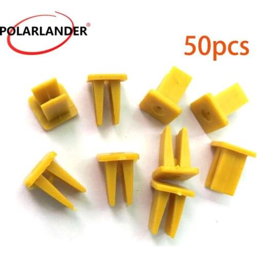 50pcs Self-tapping Screw Holder K17 Decorative Screw Holder Auto Universal Fastener Car Decorative Clip Cover Fixed Clamp K17