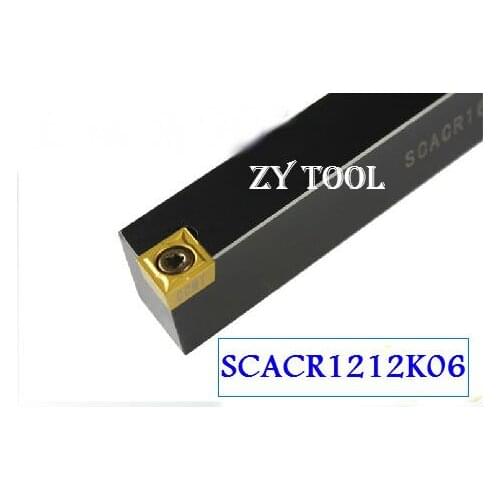 Free shipping SCACR/L1212K06, Metal Lathe Cutting Tools Lathe Machine CNC Turning Tools External Turning Tool Holder