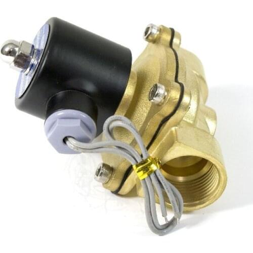 Free Shipping High Quality 2PCS In Lot 1-1/2'' 2W Water Solenoid Valve Model 2W400-40 AC220V