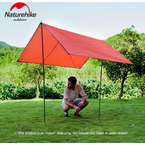 Wild Outdoor Oxford Tarp Portable Naturehike 3-4 People Camping Mat Picnic Moisture-proof Pad Multi-function Awning Tarps