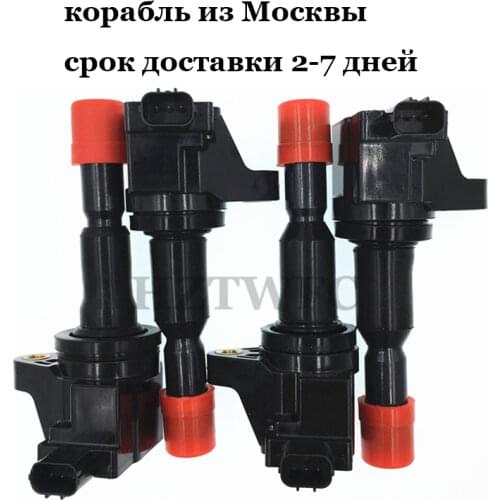 4PCS Best quality Ignition Coil 30520-PWC-003 CM11-110 30520PWC003 CM11110 For Honda Jazz Fit City