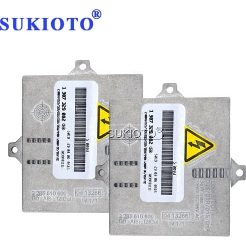 2019 SUKIOTO D1S HID Ballast 12V 35W HID Xenon Compute Control Unit OEM 63127176068 replacement D1R D1S HID Xenon bulb Ballast