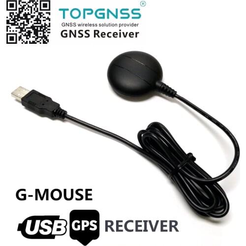 NEW USB GPS Receiver GMOUSE Antenna Module USB Output NMEA 0183 Replacement BU353S4 PC Notebook Navigation