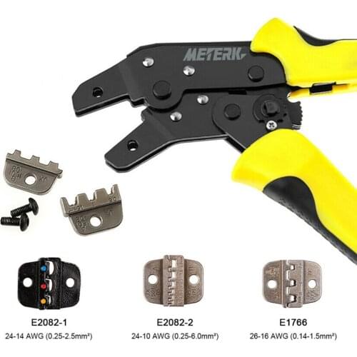 PARON JX-1601-08 Pliers Crimpers Wire Engineering Ratchet Terminal Crimping Pliers JX-48B 3.96 to 6.3mm 26-16AWG Hand Tools