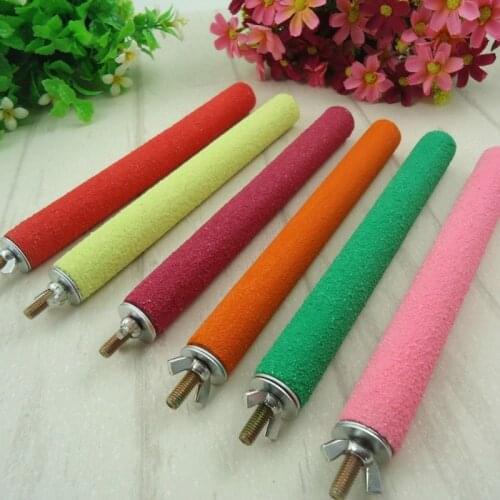 Pet Parrot Swing Toys Bird Cage Perches Stand Platform Paw Grinding Bites Toys for Parrot Parakeet Pet Birds Accessories