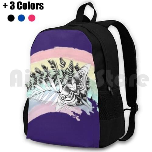 Last Of Us Ellie Tattoo Rainbow , Tlou Tshirt Outdoor Hiking Backpack Waterproof Camping Travel Last Of Us Part 2 Tolu 2 The