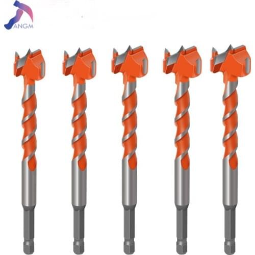 5PCS High Quality HSS Straight Shank Twist Drill 16-25 Mm Walnut Vajra Bodhi Pearl Beads Punch Tiny Little Bit