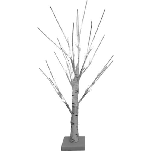 Lighted Birch Tree LED Light Create A Romantic Atmosphere Plastic Home Decoration 60cm In Height Party Lights Girl Room