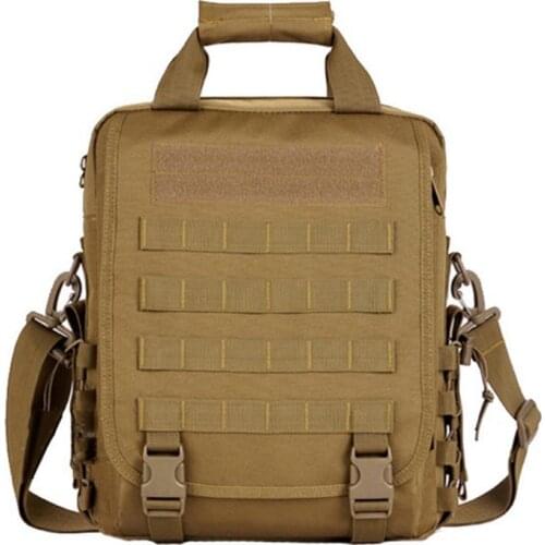 Tactical Laptop Shoulder Bag US Army Military Outdoor Hunting Portable Notebook Molle Durable Camouflage Multifunction Backpack