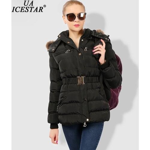 UAICESTAR Brand Winter Warm Jacket Womens Fashion Casual Slim Parka Coat Hooded Windproof High Quality 2020 New Women Jackets