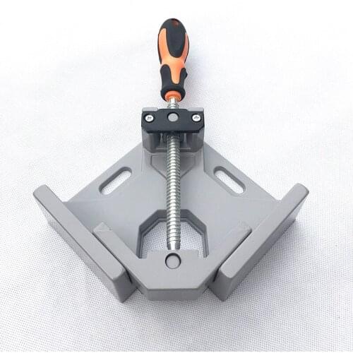 90 Degree Adjustable Carpenter Clip Angle Clamp Woodworking Frame Clip Tools Welding Right Angle Aluminum Alloy Tool Clamp