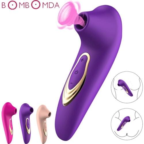 Vagina Sucking Vibrator for Women Double Vibration 10 Speed Stimulate G spot Vagina Clitoris for Female Mastrubation Sex Toys