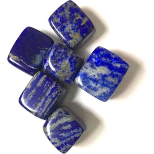 1-2cm 1PC Cube Natural Lapis Lazuli Gem Stones DIY Handcrafted Jewelry Making Mineral Specimen Original Stones