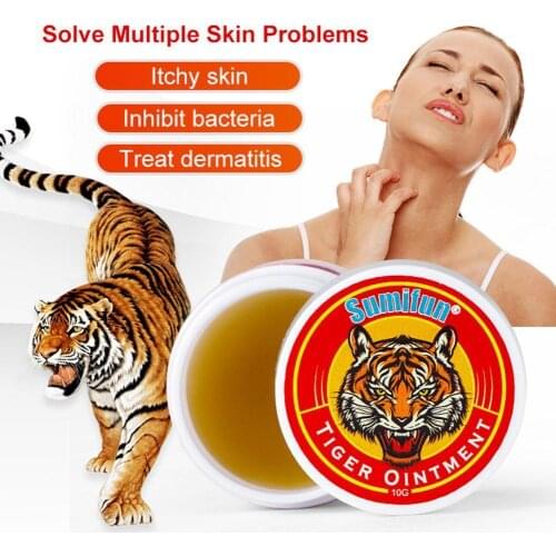 1pcs Tiger Balm Headache Cooling Cream Dizziness Unblocks Nasal Congestion Relieves Pain Arthritis Muscle Medical Tiger Ointment
