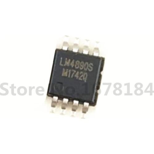 10PCS LM4890S MSOP8 LM4890 MSOP