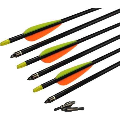 100 Pieces Shaft Length 28 Inch Fiberglass Arrow Insert Removable Field Point Practice Archery Bow Outdoor