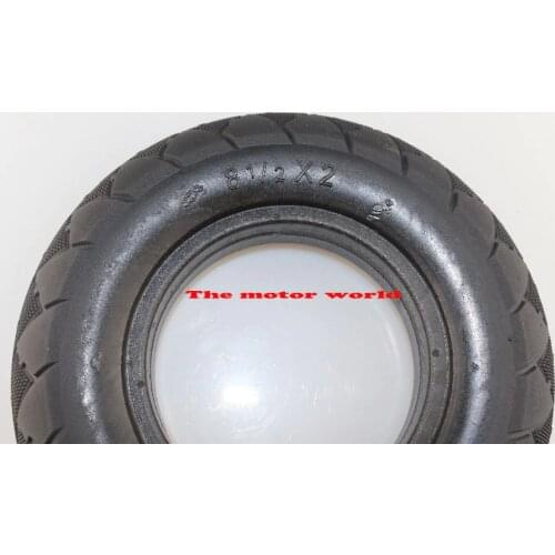 2 PCS Scooter Tire Vacuum Solid Tyre 8 1/2X2 for Xiaomi Mijia M365 Electric Skateboard Skate Board Avoid Pneumatic Tyre Durable