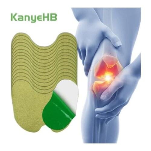 20pcs Knee joint Medical Plaster Wormwood Extract Joint Ache Pain Relieving Sticker Rheumatoid Arthritis Patches A178