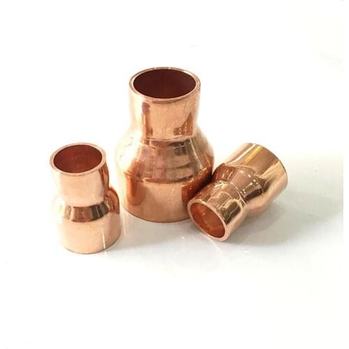 32mmX16mm Inner Diameter Copper End Feed Straight Reducing Coupling Plumbing Fitting Scoket Weld Water Gas Oil