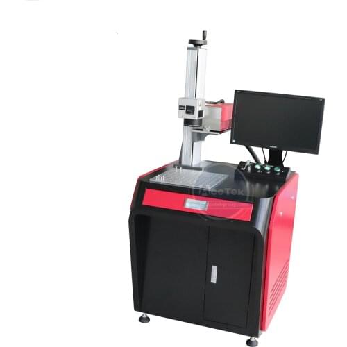 3D Internal Carving 3W 5W 10W UV Laser Marking Machine Supporting AutoCAD CorelDraw Photoshop