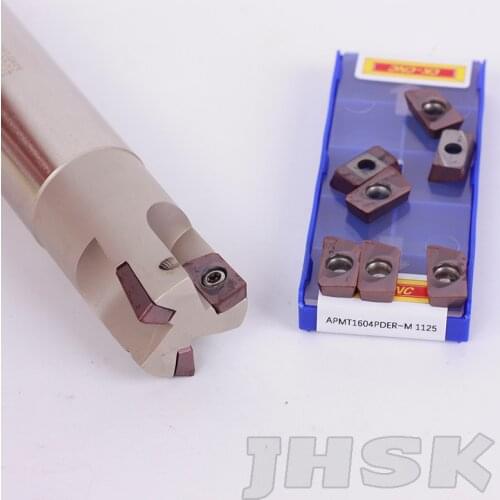 BAP400R-C32-32-200 Indexable milling cutter CNC TOOL with 10 pcs APMT1604PDER -H2 1125