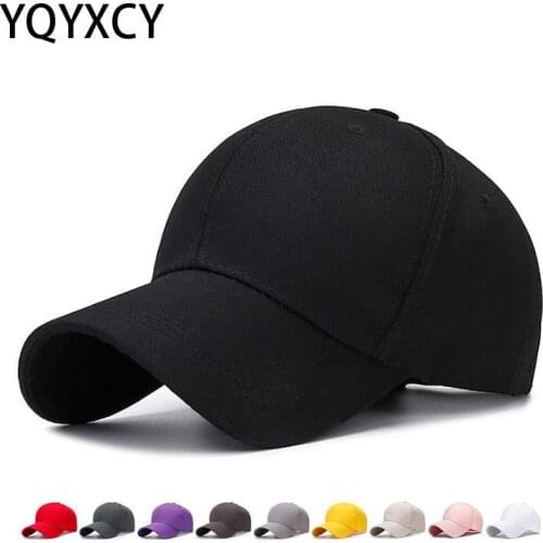 Baseball Cap Men Women Unisex Summer Autumn Cotton Snapback Outdoor Casual Sunshade Sun Hat Female Male Simple Solid Color Gorro