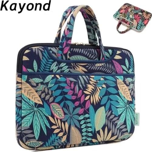 2020 New Brand Kayond Handbag Laptop Bag 12",13",14",15",15.6 inch,Sleeve Case Bag For MacBook Air Pro 13.3.15.4,Free Drop Ship