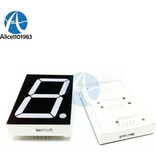 1.8 inch 1 Digit Red Led display 7 Segment Common Cathode Display