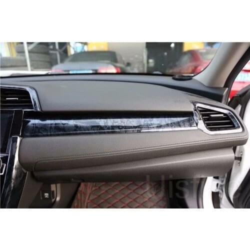Instrument panel trim Central control decoration dashboard decoration Panel frame For Honda Civic 2016-2019 10TH Generation