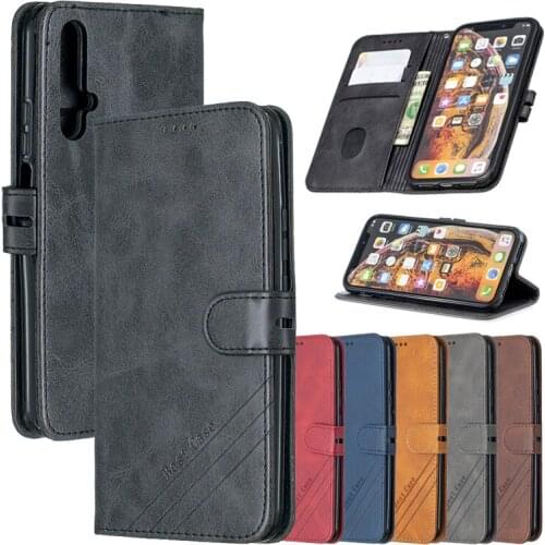 Leather Flip Case on For Huawei Honor30 Pro Coque sFor Honor View 30 V30 Pro Capa Magnetic Stand Wallet Phone Cover