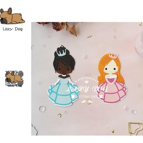 Princess Party Metal Cutting Dies Scrapbooking Stencil DIY Decorative Craft Embossing Die Cuts Card Making New Dies For 2020