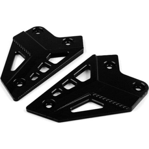 Motorbike CNC Aluminum Foot Pegs Protector Heel Cover Guard For Kawasaki Z900 2017 Custom